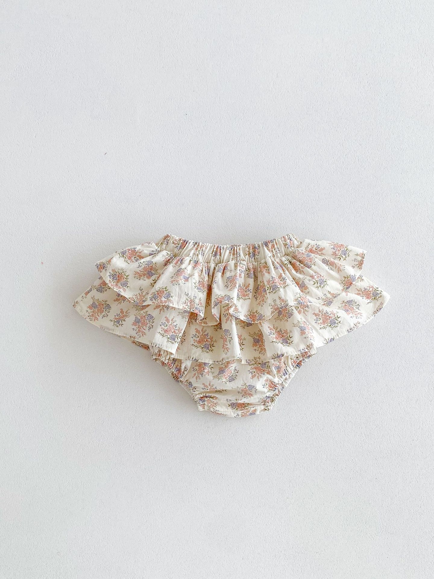 【最大2000円OFFクーポン有】ベビー服 夏季用 韓国風 可愛い フラワー柄 ワンピース パンツ 出産祝い 0-2歳 女の子用