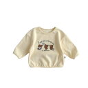 【最大2000円OFFクーポン有】子供服 春秋 長袖 Tシャツ カートゥーン 無地 コットン ベビー 男の子 女の子 おしゃれ