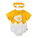 夏季 ベビー 連体衣 おしゃれ カバーオール パジャマ 新生児 服装 ハーフパンツ 発汗対策 通気性 吸汗 かわいい