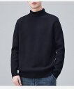 【GW限定15%OFFクーポン有】ニットウェア 秋冬 メンズ ハイネック ひざ丈 ベーシック 暖かい 通勤 ストレッチ トレンド