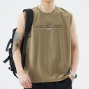 【GW限定15%OFFクーポン有】メンズファッション 半袖 Tシャツ カジュアル おしゃれ 背心 ラウンドネック フィット感 ストリートスタイル