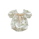 【P5倍UP&最大1000円OFFクーポン有】ベビーウェア 夏用 薄手 ドット柄 女の子 カバーオール ロンパース 可愛い 韓国風 洋服