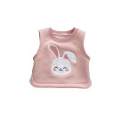 【最大2000円OFFクーポン有】ベビー 冬服 韓国風 アニメ カートゥーン フリース ベスト 男女兼用 保温 かわいい