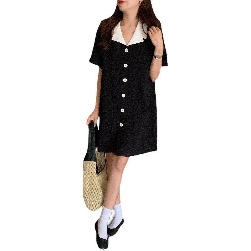 【最大21％OFF夏セールまとめクーポン有】レディース服 製品 カジュアル ワンピース 夏 ルーズ ショートスリーブ ヴィンテージ セットアップ