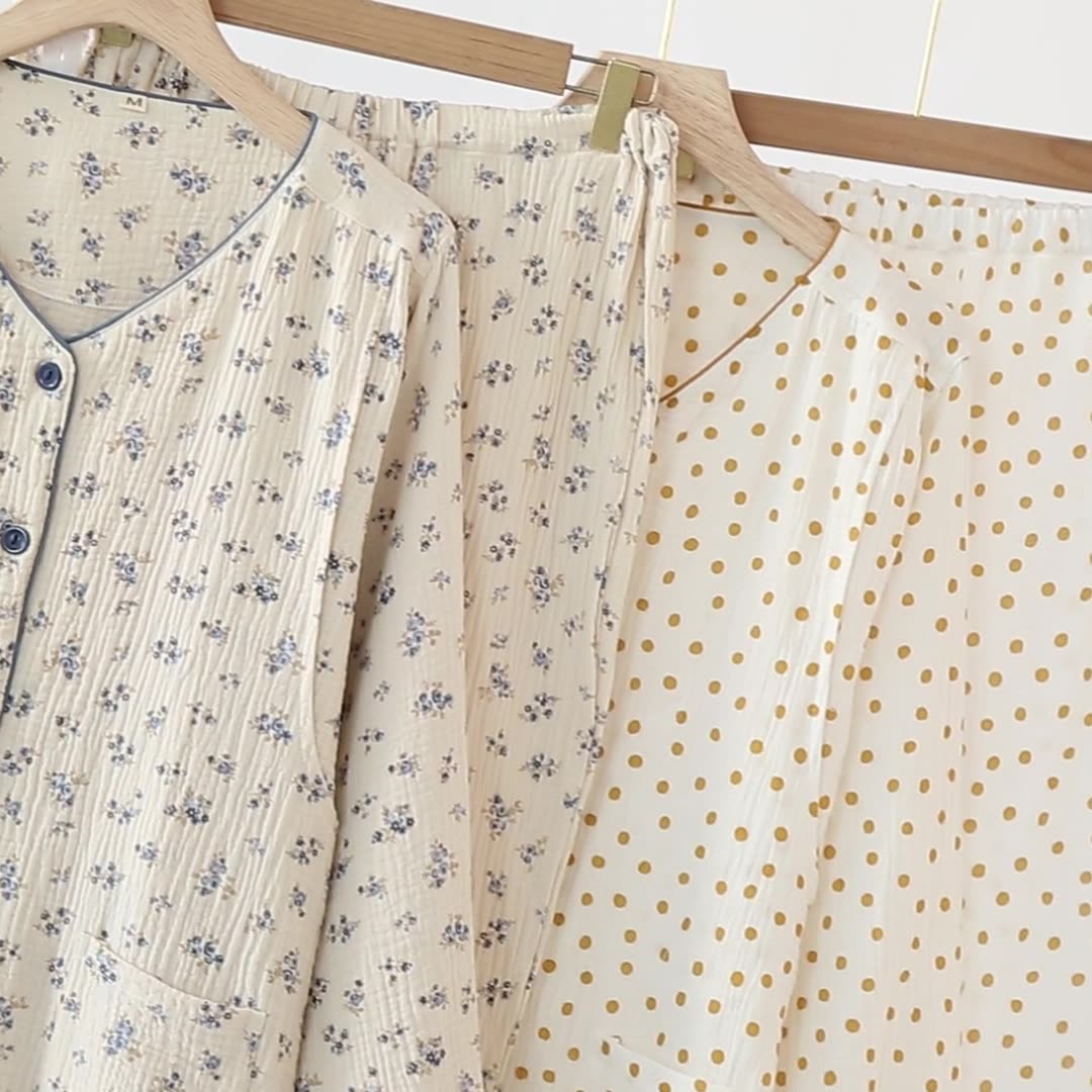 【最大2000円まとめクーポン利用可】ベビー服 純綿 快適 薄手 マタニティ 授乳口付き 春秋 産後 妊婦用 パジャマ リラックスwear 母乳育児 出産準備