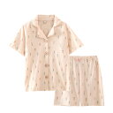 【最大2000円OFFクーポン有】夏季 子供用 パジャマ セットアップ 半袖 薄手 綿製 女の子 快適 ゆったり ショートパンツ ルームウェア かわいい カジュ...