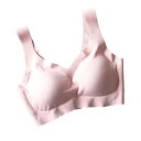 【GW限定15%OFFクーポン有】スポーツ ブラジャー 無痕 無鋼圈 一体型 薄型 睡眠用 ホールドアップ 快適 レディース用