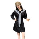 【GW限定15%OFFクーポン有】ミニスカート セットアップ 女性用 秋色 ショートスカート シャツカラー ウエストマーク おしゃれ 小さいサイズ 2点セット