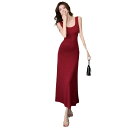 【GW限定15%OFFクーポン有】セクシー バックレス クロス 結びデザイン 吊りトップ キャミソール サマースリム フィット 感じる スカート ドレス 夏用 ...