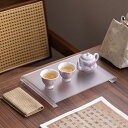 【最大2000円OFFクーポン有】茶具セット 手描き 暮紫蘭心デザイン 携帯用 茶壺 蓋碗 レディース用 屋外旅行用
