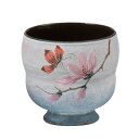 【GW限定15%OFFクーポン有】茶杯 陶器製 粉引仕上げ 手描き 主人杯 レディース用 高級感 パーソナル 小型ティーカップ