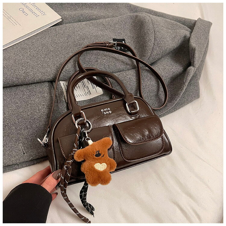 【最大21％OFF夏セールまとめクーポン有】ボウリング バッグ 収納 かわいいい 斜めがけ おしゃれ レディース ファッション 通勤 レトロ アクセサリー ショルダーバッグ 便利 クラシック 使いやすい