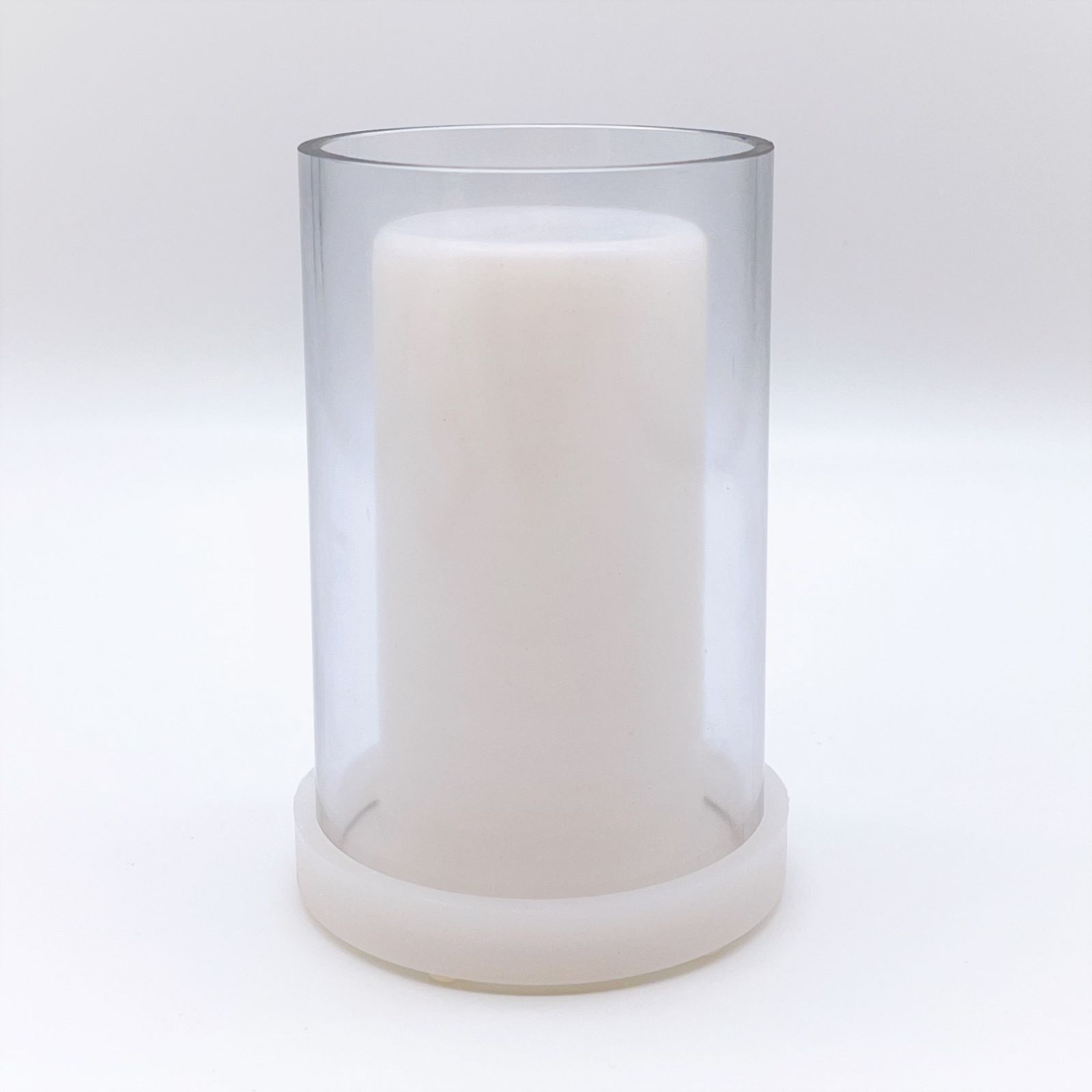 【最大21％OFF夏セールまとめクーポン有】円筒 カップ ランタン ボタニカル キャンドルモールド キャンドル型