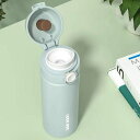 【最大2000円OFFクーポン有】水筒 真空断熱 マグ 410ml ワンタッチ 直飲み 魔法瓶 保温 保冷 マグボトル 保冷ボトル 大人 ステンレス マグ スリ...