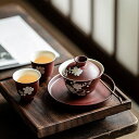 【最大2000円OFFクーポン有】茶具 防 手描き 山 蓋碗 功夫茶 レトロ 家庭用 茶道 おしゃれ 贈り物 美しい 日本茶 陶器 ティーウェア