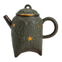 【GW限定15%OFFクーポン有】茶具 家庭用 老岩泥 復古 高級 青銅釉 泡茶 壺 一人用 陶器 茶道用品 インテリア用品 高耐久性