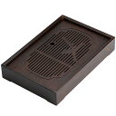 【最大2000円OFFクーポン有】茶盤 山竹製 軽量 レトロ 客室用 ティー トレイ 大中小サイズ ドライ&ウェット ティーセット 茶器セット おしゃれ インテ...