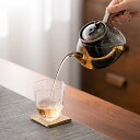 【最大2000円OFFクーポン有】電気ポット 電陶炉 茶器 くるみの木 家庭用 ガラス製 やかん 湯沸かし 茶を淹れる セット おしゃれ 省エネ 高温 加熱器