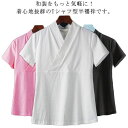 【最大15%OFFお買い物マラソン限定】半襦袢 襦袢 半衿付き 肌襦袢 Tシャツ半襦袢 和装 下着 肌着 レディース 着物用 作務衣用 浴衣用 インナー 礼装 おしゃれ 大人 女性 着やすい 衿付き和装下着 洗える オールシーズン シンプル