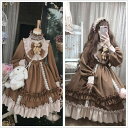 【最大2000円OFFクーポン有】ワンピース ロリータ 秋冬 レディース ゴシック イベント衣装