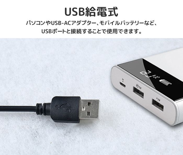 SS値引き＆最大2000円まとめクーポン！ホットマット 電気座布団 USB給電式 発熱 ウォームパッド 温熱