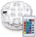【全品11%OFF21日迄】LED潜水ライト 水槽照明 バスライト リモコン付き(3)