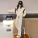 【最大2000円OFFクーポン有】子供服 女の子 ガールズ ジュニア スポーツウェア 上下 2点セット キッズ 長袖 ゆったり トップス トレーナー パンツ ズ...