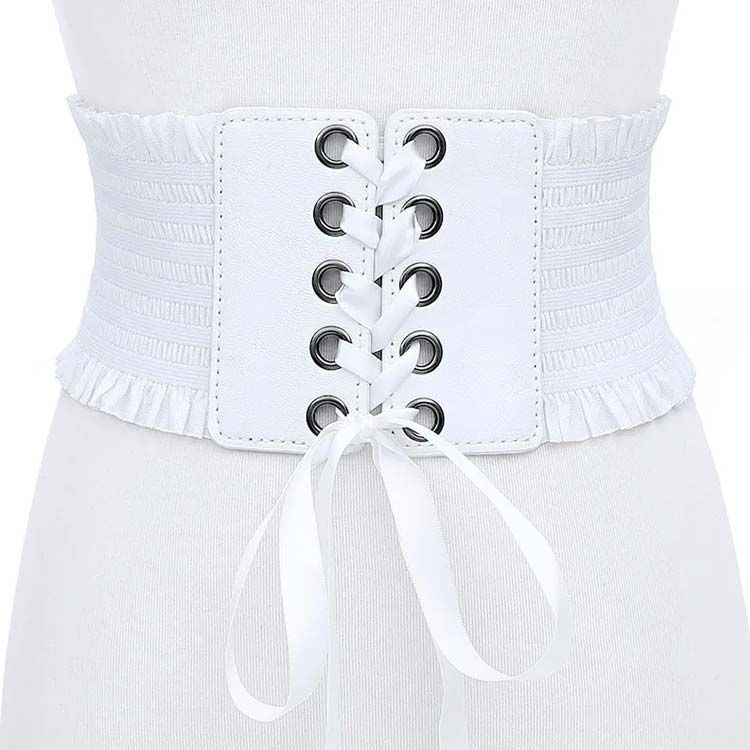 【全品11％OFF21日迄】サッシュベルト レディース フェイクレザー ウエストマーク