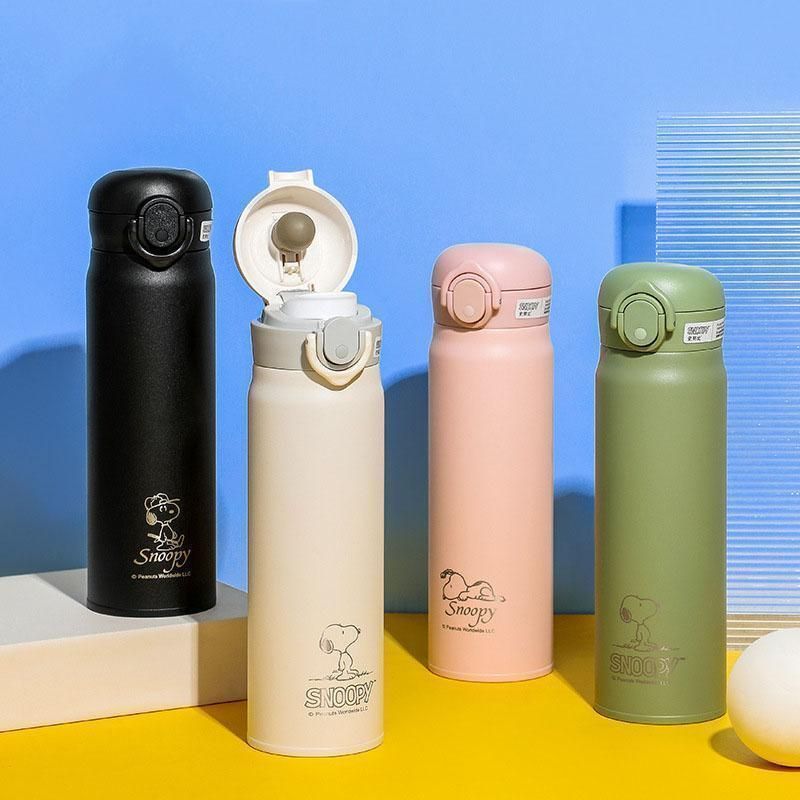 【最大21％OFF夏セールまとめクーポン有】水筒 魔法瓶 500ml 保温保冷 軽量 おしゃれ かわいい こども マグ ワンタッチ 誕生日 お祝い 記念品