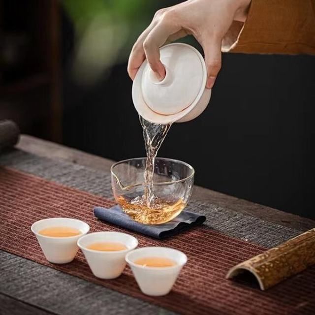 茶道具 茶器 蓋碗 茶杯 公道杯 ケース 中国茶 台湾茶 煎茶 茶道 旅行茶具