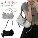 レディース ショルダーバッグ ミニバッグ 2way 肩掛け 斜めがけ 軽量 小さめ 合成皮革 フェイクレザー 大人可愛い Y2K