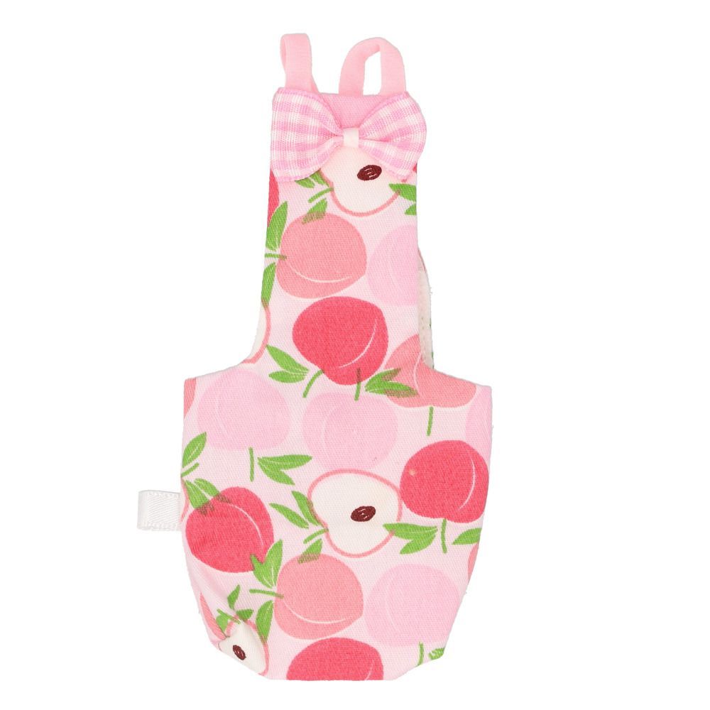 インコ 鳥用おむつ 鳥服 オウム服 布おむつ おしっこパッド フライト可能 調節可能 着脱簡単 可愛い おしゃれ ピーチ ボタンインコ 鳥用品