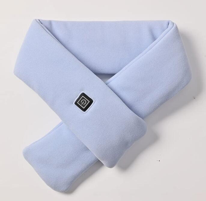 電熱ネックウォーマー 電熱マフラー ヒーター内蔵 USB給電 3段階温度調節 速暖 洗える 軽量 男女兼用 通勤 通学 アウトドア