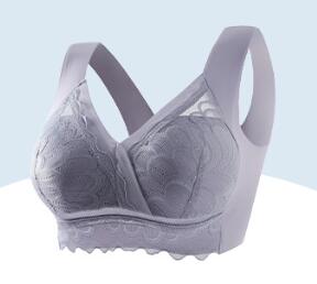 ナイトブラ ノンワイヤーブラセット ノンワイヤー 育乳 レース仕様 昼夜兼用 ショーツセット 30代 40代 20代 美胸 大きいサイズ 夜用ブラ 寝る時ブラ ブラジャー 夜ブラ レース