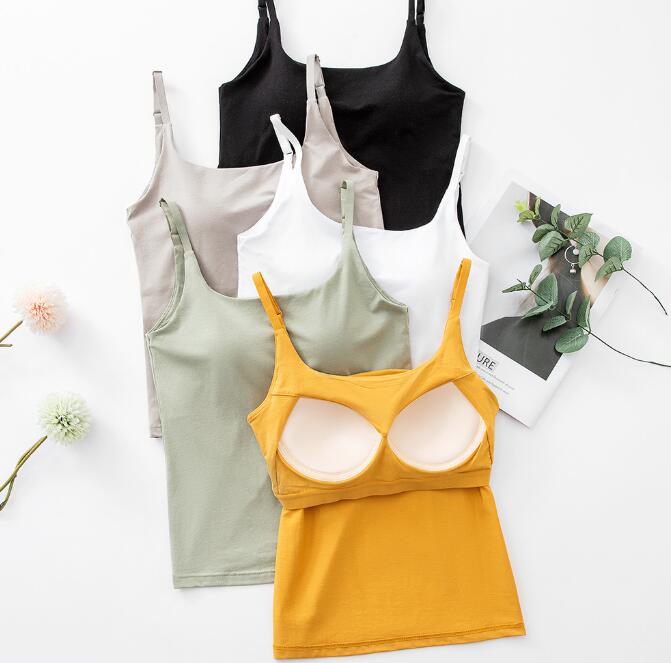 ブラトップ ノンワイヤー 【クリアランスSLAE】 キャミソール カップ付き パッド付 パッド インナー ベ..