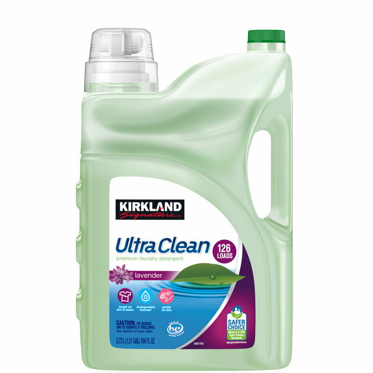 カークランドシグネチャー エコフレンドリー 液体洗濯洗剤 126回 5.7L×2　Kirkland Signature Environmentally Responsible Liquid Laundry Detergent 126Loads 5.7L×2 126Loads