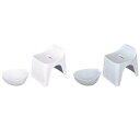 ヒューバス バススツール 高さ25cm & ウォッシュボウル セット　Hubath Bath Stool H25cm & Wash Bowl Set