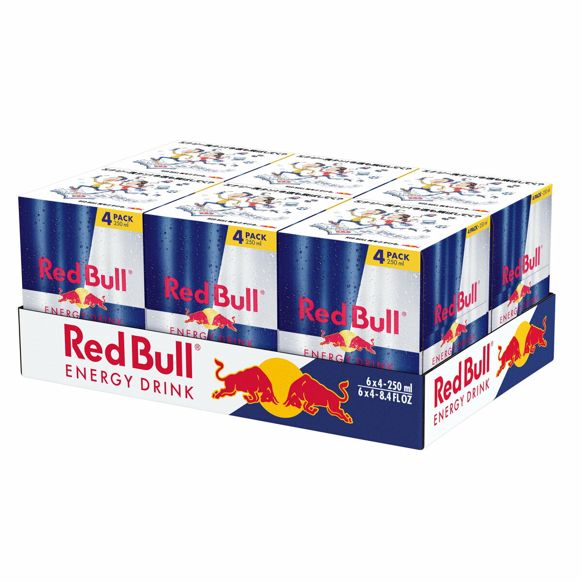 レッドブル エナジードリンク 250ml x 24本　Red Bull Energy Drink 250ml x 24 cans