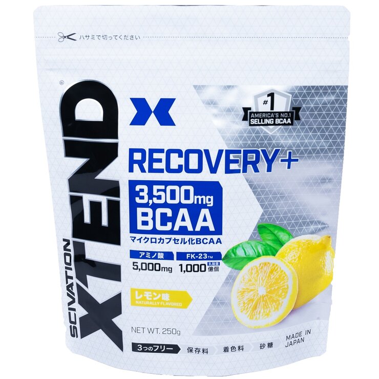 XTEND リカバリープラス BCAA 250g レモン味 XTEND Recovery+ BCAA 250g