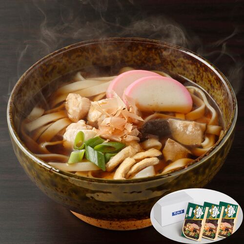 具材たっぷり きしめん(6食) / 送料無料 名古屋 ギフト 半生麺