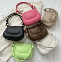 【最大2000円まとめクーポン利用可】収納袋 ショルダーバッグ 6色 可愛い 軽量 シンプル 収納バッグ(4)