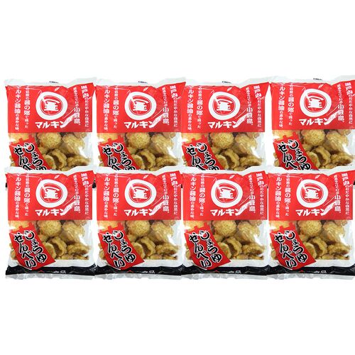 香川 「マルキン醤油」 マルキンしょうゆせんべい (110g×8)×2箱