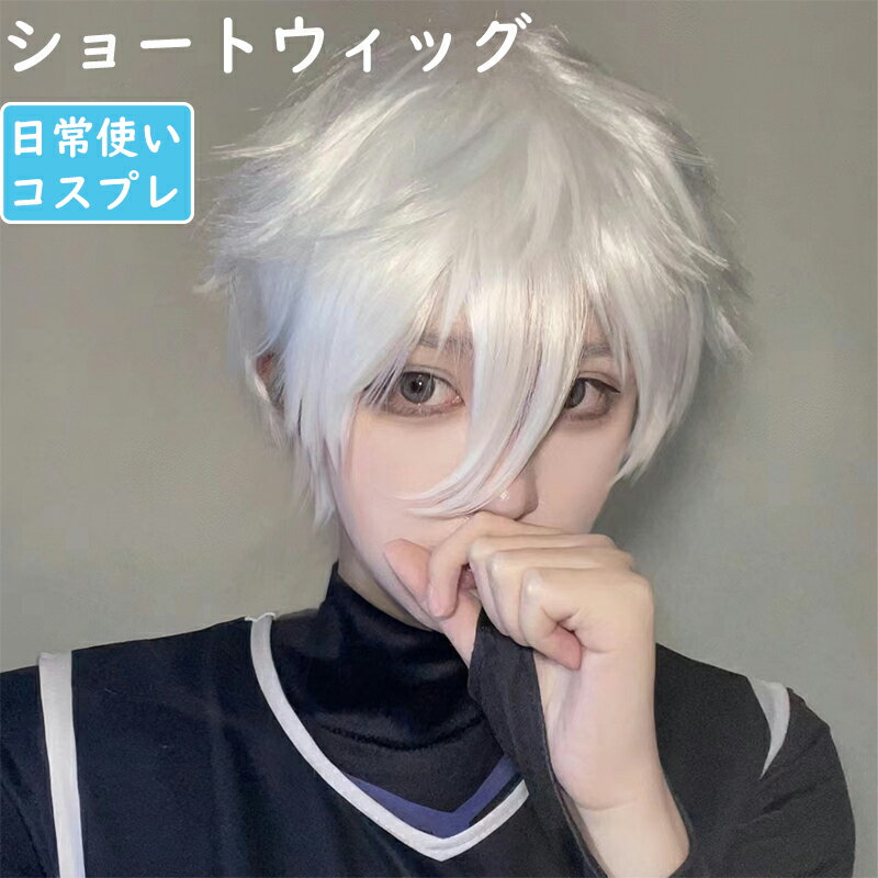 メンズ ウィッグ ショート ウィッグ ボブ ウィッグ ショートボブ ウィッグ 日系 ウィッグ 少年 ウィッ..