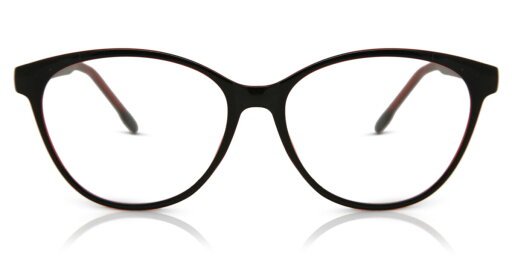 【正規品】【送料無料】SmartBuyコレクション Full Rim Oval Shiny Black/Faded Red SmartBuy Collection Sunny CP126F Fashion Unisex Eyeglasses【海外通販】 【正規品】【送料無料】SmartBuyコレクション Full Rim Oval Shiny Black/Faded Red SmartBuy Collection Sunny CP126F Fashion Unisex Eyeglasses【海外通販】