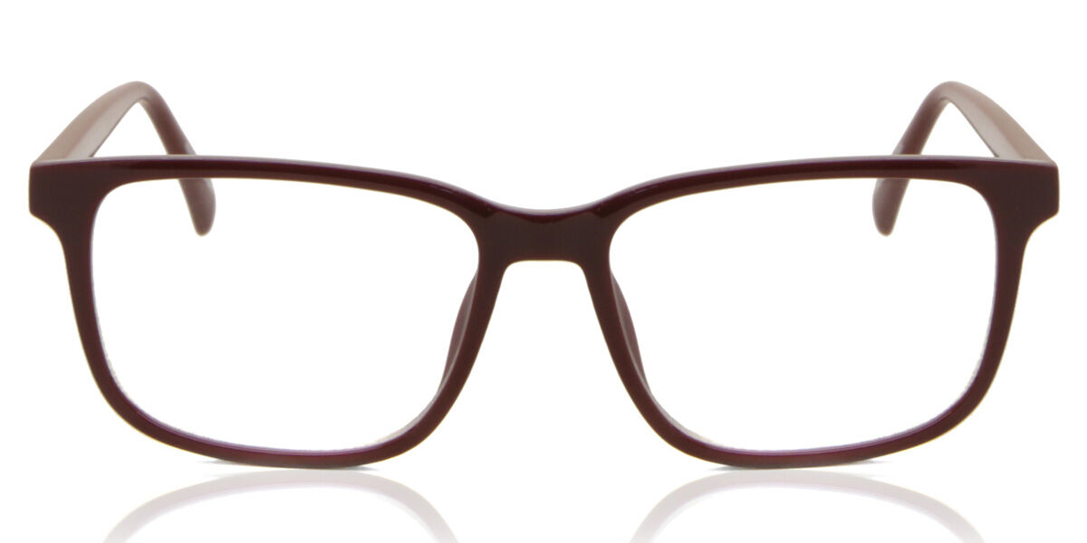 【正規品】【送料無料】SmartBuyコレクション Full Rim Square Burgundy SmartBuy Collection Noam CP110C Fashion Unisex Eyeglasses【海外通販】