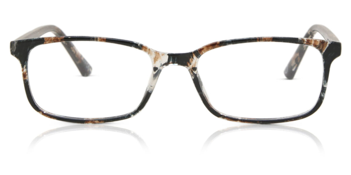 【正規品】【送料無料】SmartBuyコレクション Full Rim Rectangle Grey Tortoise SmartBuy Collection Feltin T-0449 078 Fashion Unisex Eyeglasses【海外通販】