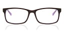 【正規品】【送料無料】SmartBuyコレクション Full Rim Rectangle Purple SmartBuy Collection Chakaia A56G Fashion Unisex Eyeglasses【海外通販】(4)