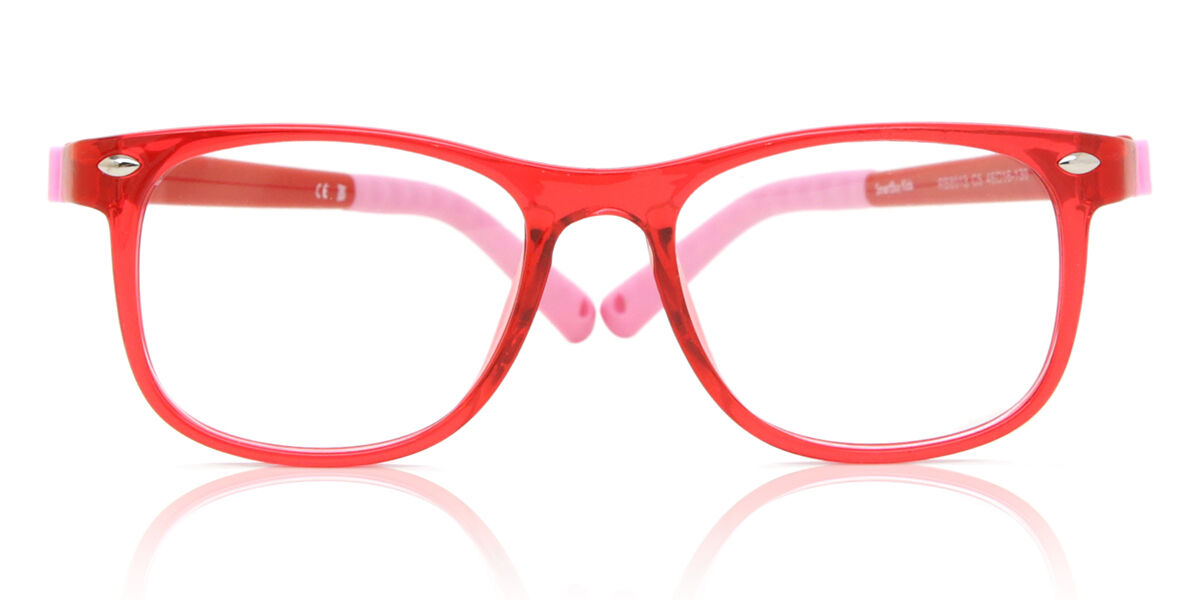 【正規品】【送料無料】SmartBuyキッズ Full Rim Square Pink SmartBuy Kids Gizmo RB8013 C5 Fashion Kids Eyeglasses【海外通販】