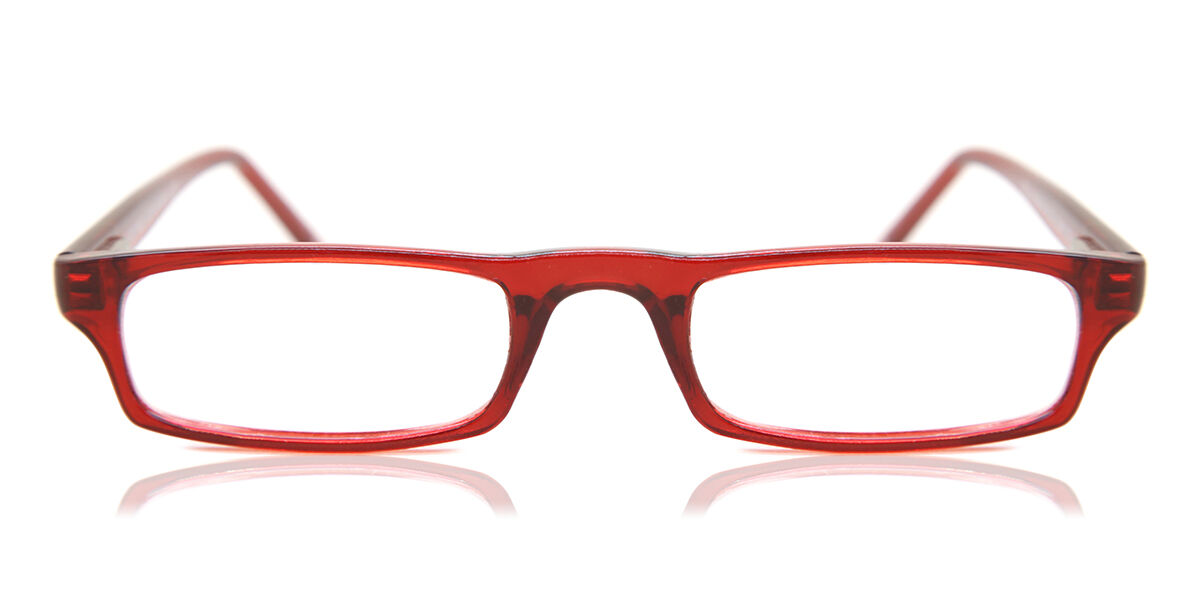 yKizyzACYRNeBu Full Rim Rectangle Clear Red Arise Collective Finley T-0023 009 Fashion Unisex EyeglassesyCOʔ́z