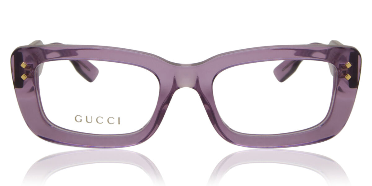 Other - グッチ Gucci GG1216O 003 Full rim フルリム トランスペアレント パープル Women レディース 女性用 ウィメンズ Eyeglasses メガネ 眼鏡 めがね フレーム 伊達メガネ 【正規品】【新品】【海外通販】【送料無料】